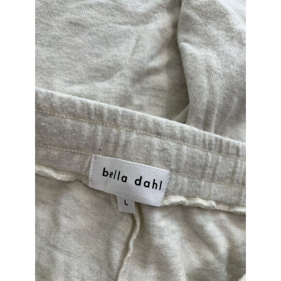 Bella Dahl Drawcord Jogger in Heathered Oat - Picture 4 of 4